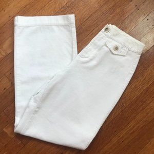 Paloma Wool Lagos Off-White Corduroy Pants